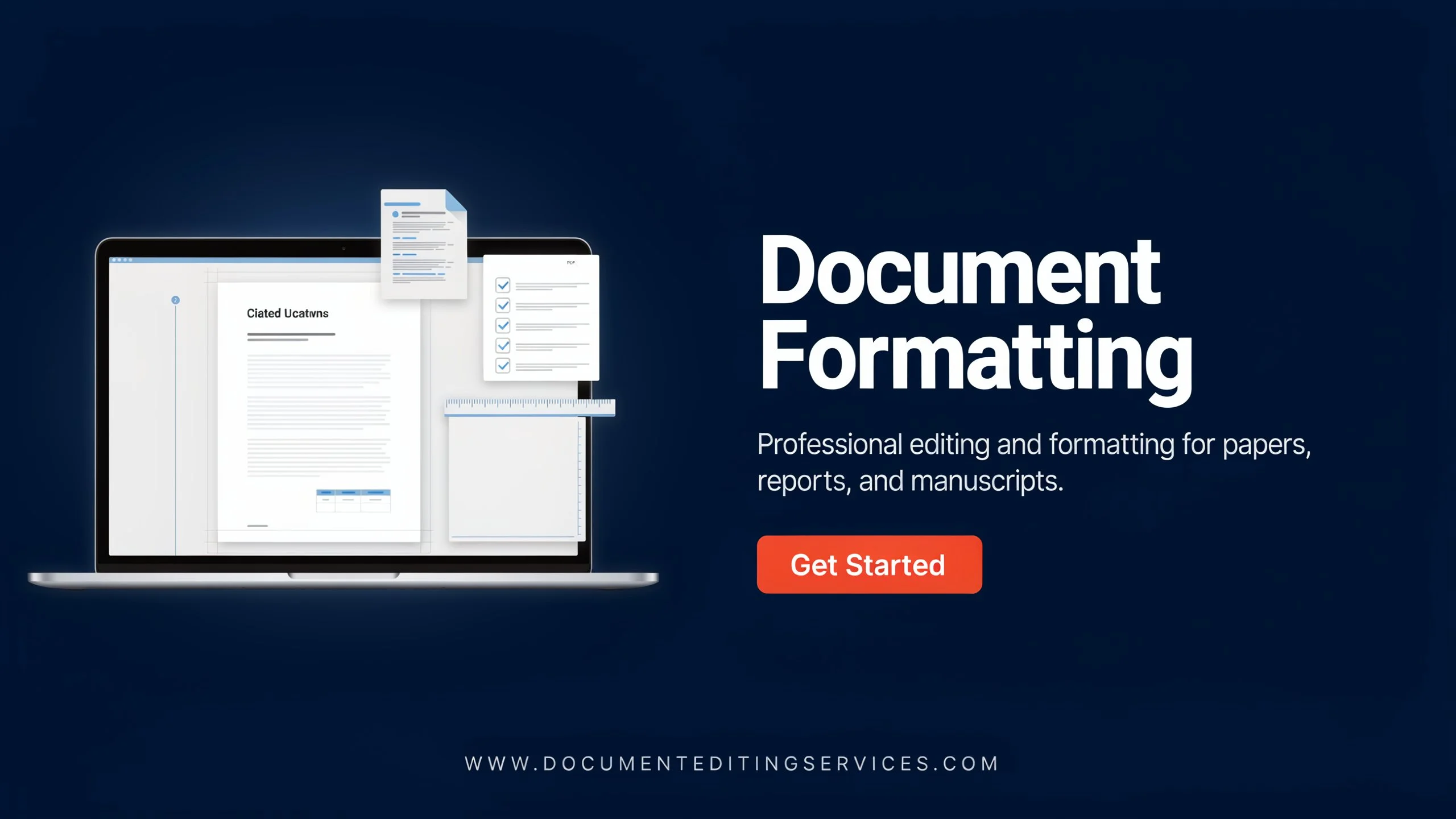 Fix spacing, alignment, fonts, page layouts, headings and other formatting issues to give your document a polished appearance.